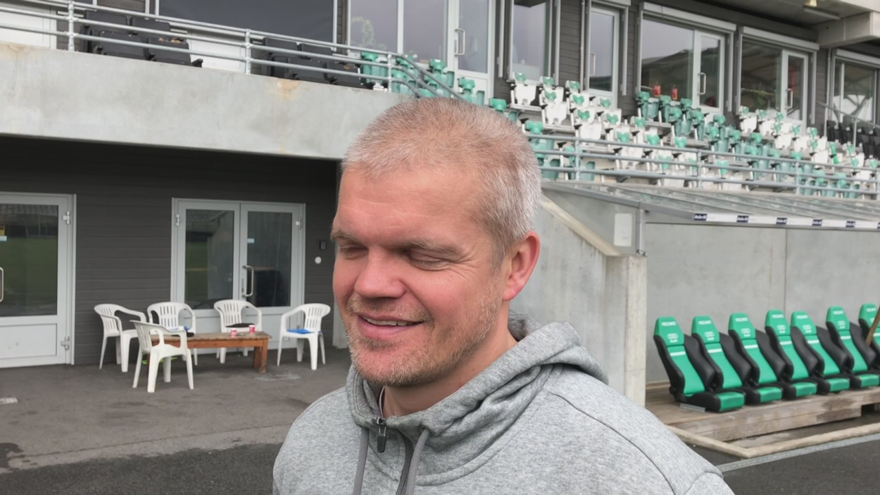 Gaute Helstrup for møtet med gamleklubben